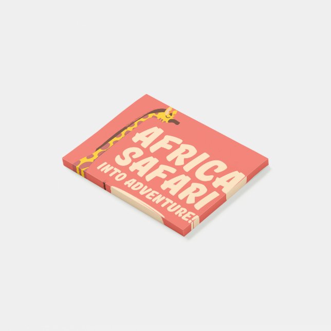 Notas Post-it® ¡Safari africano de aventuras! (En perspectiva)