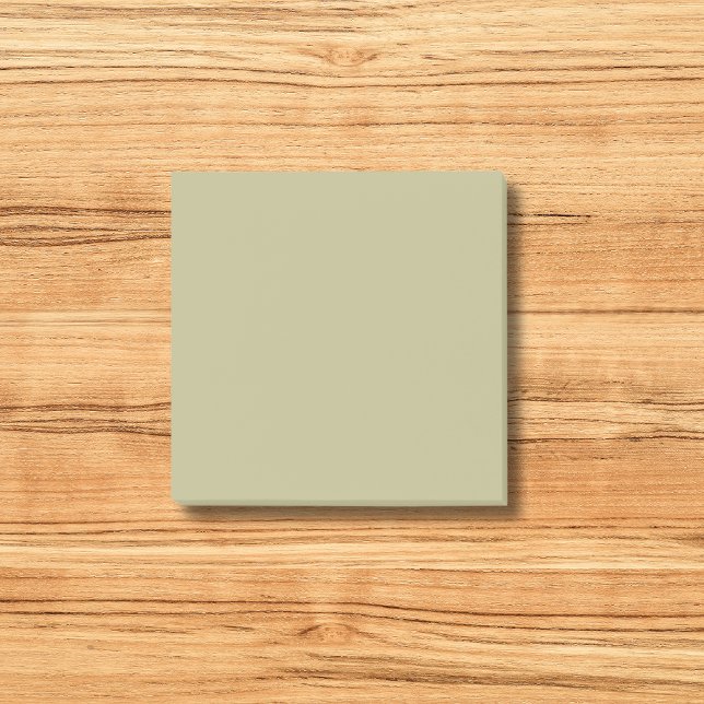 Notas Post-it® Sage Green Color sólido | Clásica | Elegante (Subido por el creador)