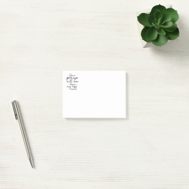 Notas Post-it® Salmo 34:1 (Oficina)