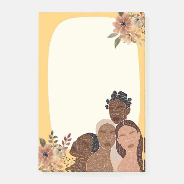 Notas Post-it® Salmo 91, TPT Black Women Sticky (Anverso)