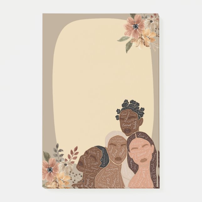 Notas Post-it® Salmo 91, TPT Black Women Sticky (Anverso)