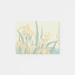Notas Post-it® Saltamontes Hokusai y el iris Japón