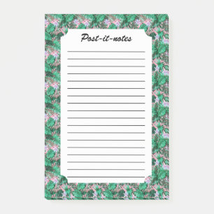 Notas Post-it® Saltos de Palma Floral Bohemia Tropical 