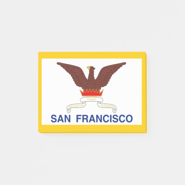 Notas Post-it® San Francisco California (Anverso)