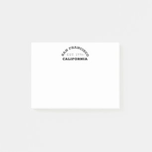 Notas Post-it® San Francisco California