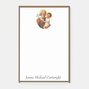 Notas Post-it® San José Niño Jesús Católico Tradicional