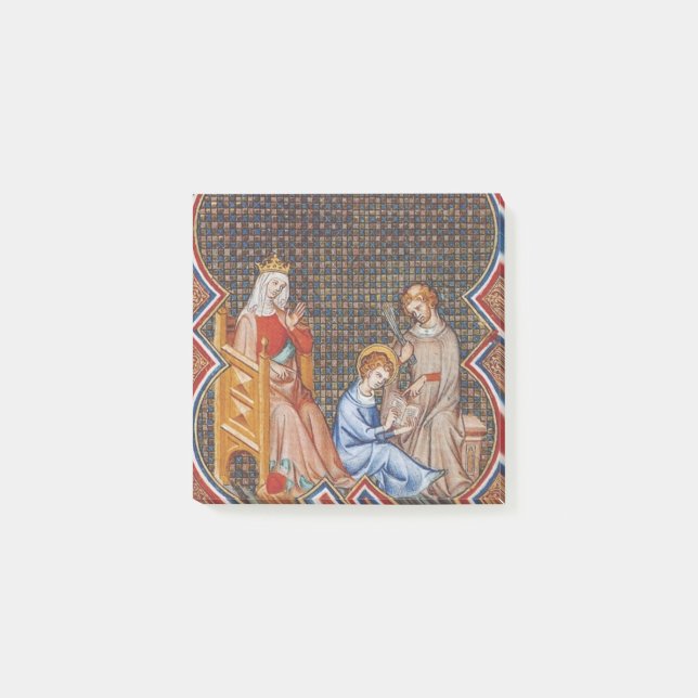 Notas Post-it® San Luis IX de Francia (Anverso)