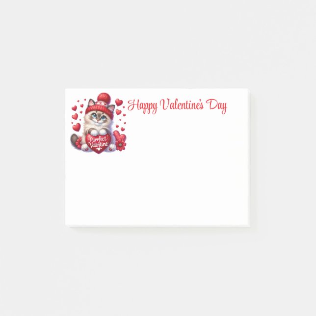Notas Post-it® San Valentín  (Anverso)