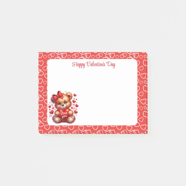Notas Post-it® San Valentín  (Anverso)