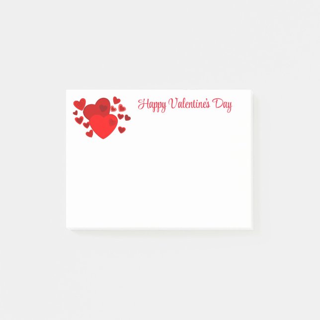 Notas Post-it® San Valentín  (Anverso)