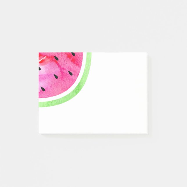 Notas Post-it® sandía acuarela (Anverso)