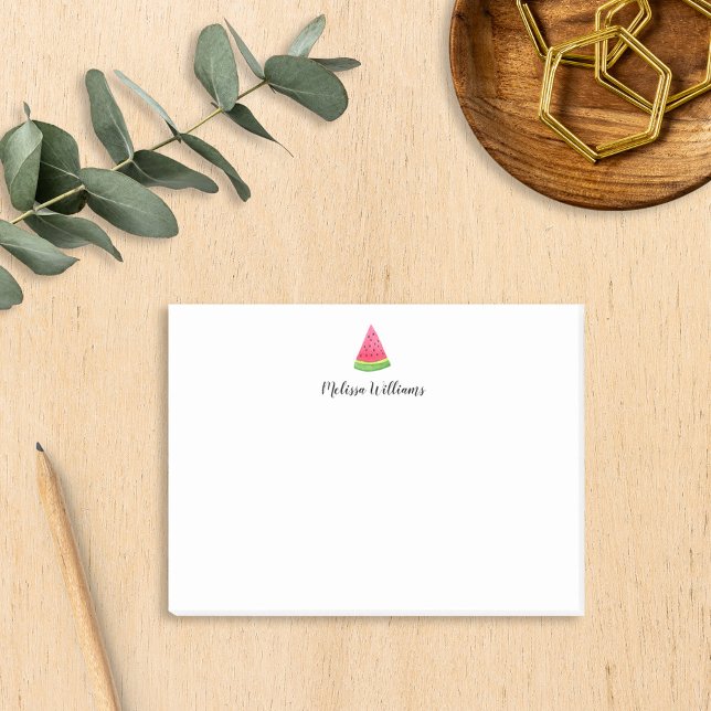 Notas Post-it® sandía acuática personalizada (Subido por el creador)
