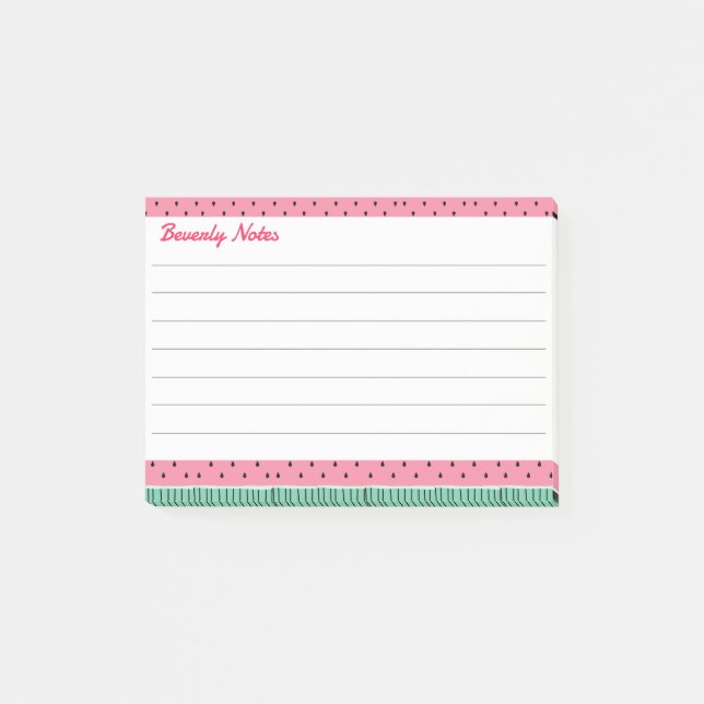 Notas Post-it® Sandía Dulce (Anverso)