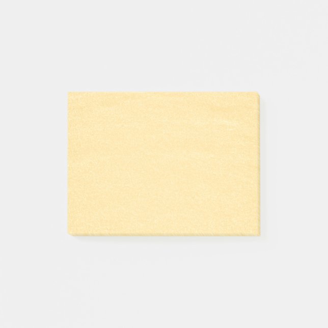 Notas Post-it® Sandy Gold (Anverso)