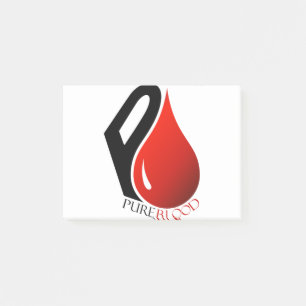 NOTAS POST-IT® SANGRE