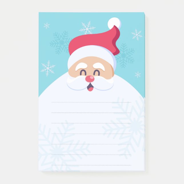 Notas Post-it® Santa Claus (Anverso)