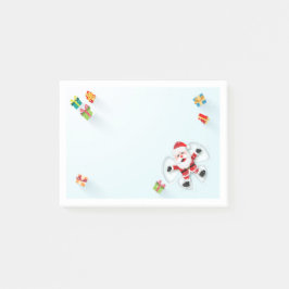 Notas Post-it® Santa Claus ángel de nieve lindo Navidad