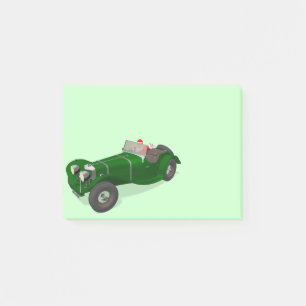 Notas Post-it® Santa Claus Happy Jaguar SS 90 Driver