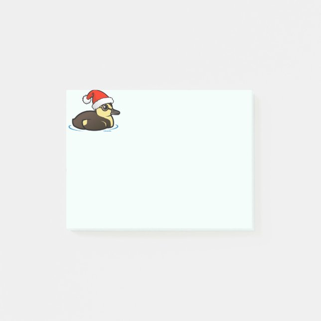 Notas Post-it® Santa Duckling (Anverso)