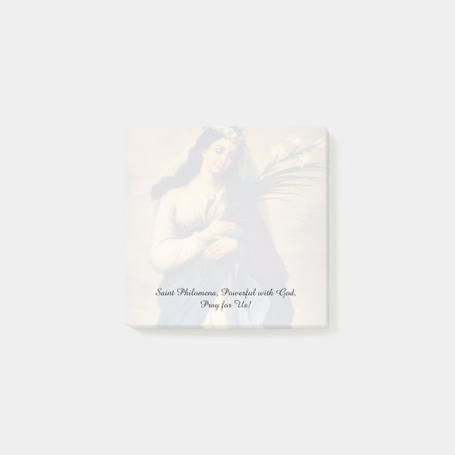 Notas Post-it® Santa Filomena (Anverso)