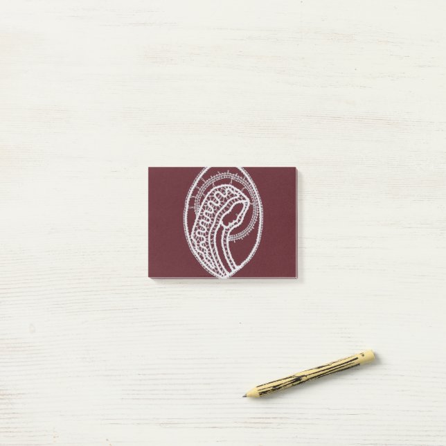 Notas Post-it® Santa María de la Virgen, encaje (Escritorio)