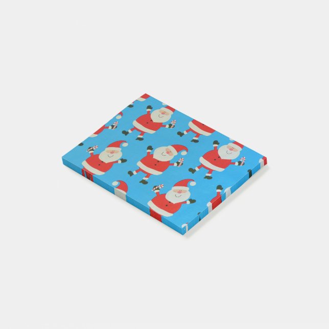 Notas Post-it® Santas Felices (En perspectiva)