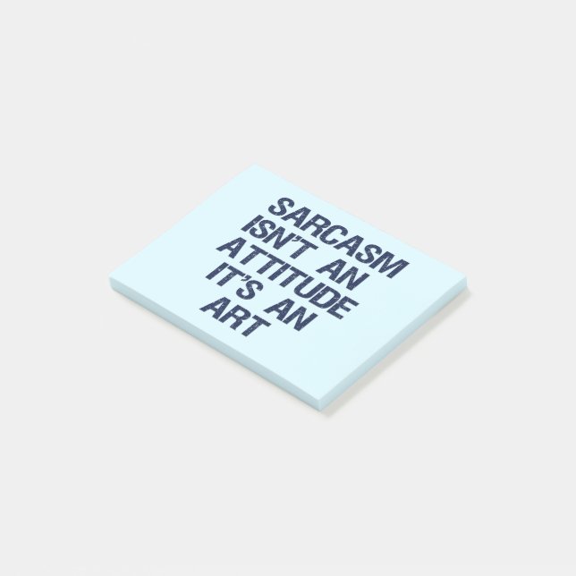 Notas Post-it® Sarcasmo (En perspectiva)