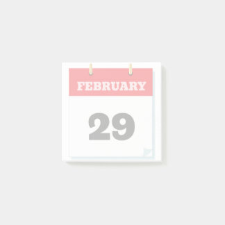 Notas Post-it® Save The Date Calendar Illustration