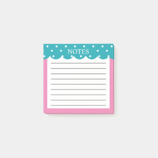Notas Post-it® Scalloped Post it Notes