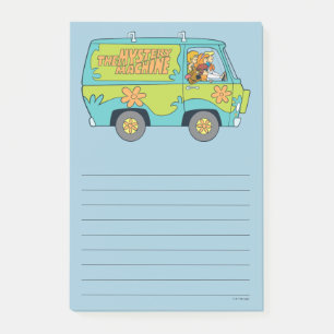 Notas Post-it® Scooby-Doo   La Máquina Misteriosa