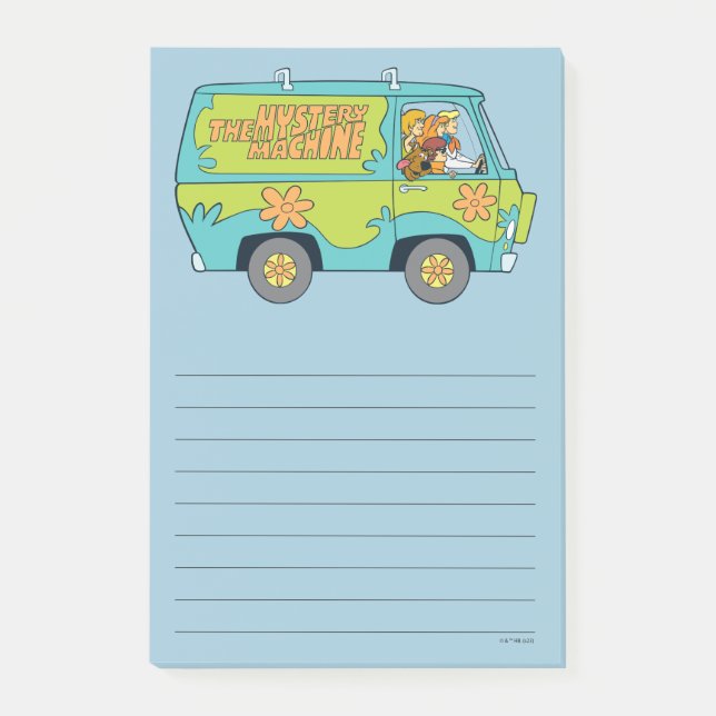 Notas Post-it® Scooby-Doo | La Máquina Misteriosa (Anverso)
