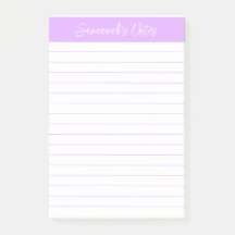 Script Elegante Ligero Lino Lavanda Personalizado