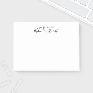 Notas Post-it® Script profesional moderno