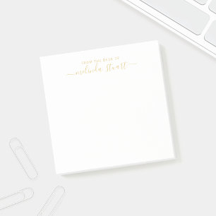 Notas Post-it® Script profesional moderno