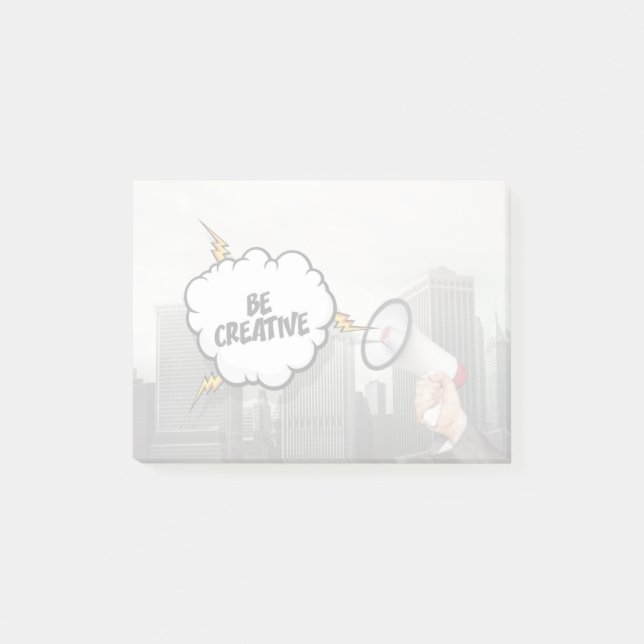 Notas Post-it® Sea creativo (Anverso)