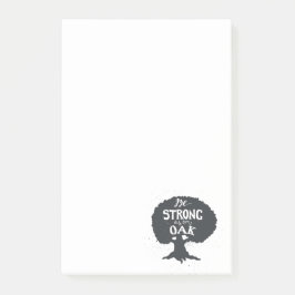 Notas Post-it® Sea fuerte como roble