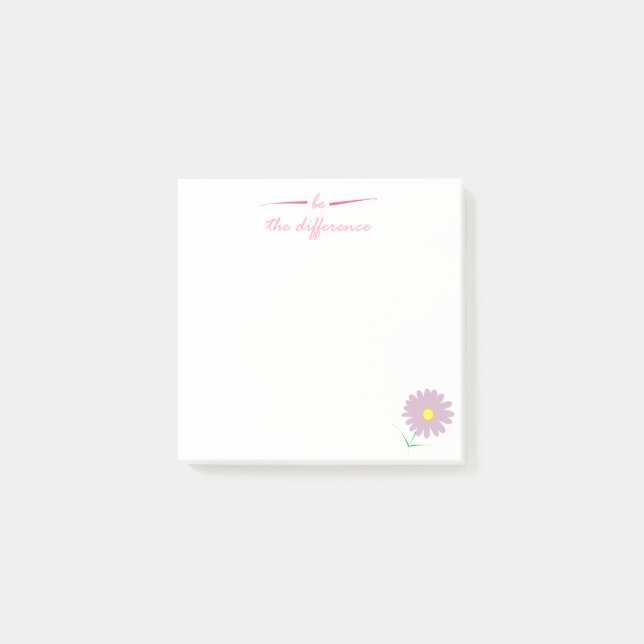 Notas Post-it® Sea la diferencia (Anverso)