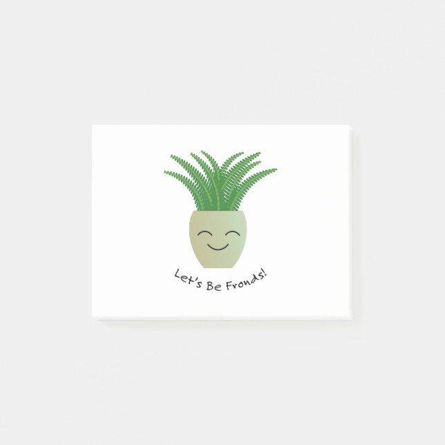 Notas Post-it® Seamos Fronds Fern (Anverso)