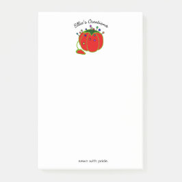 Notas Post-it® Seamstress Red Pin Cushion Seamstress