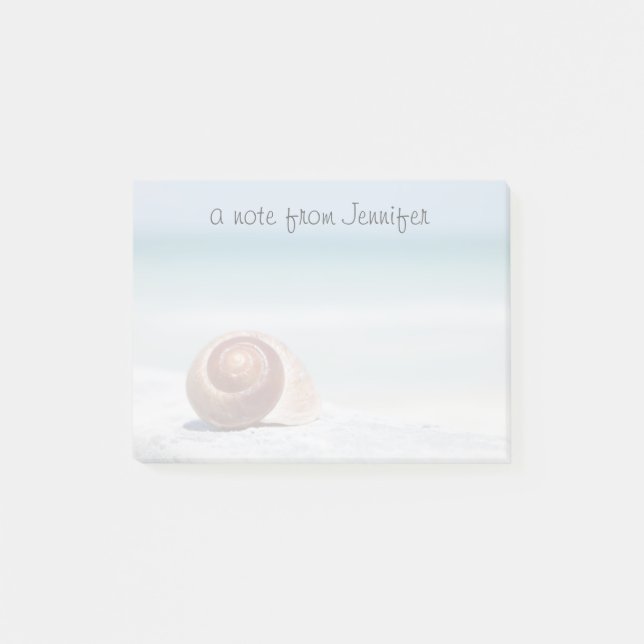 Notas Post-it® Seashell el | St Petersburg, la Florida (Anverso)