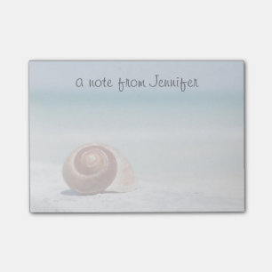 Notas Post-it® Seashell el St Petersburg, la Florida