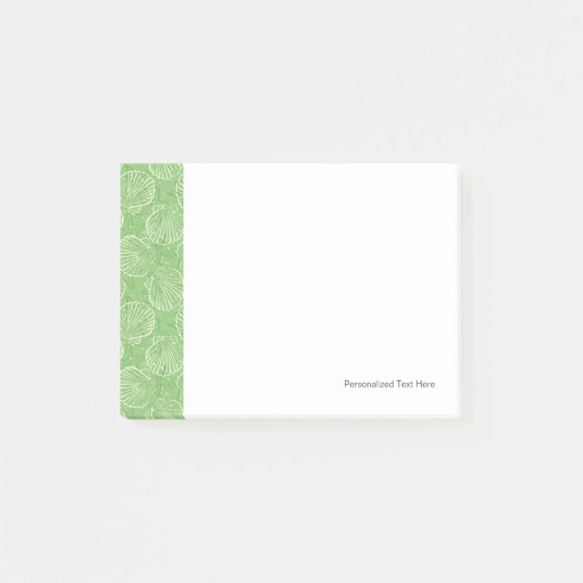 Notas Post-it® Seashells del esquema (Anverso)