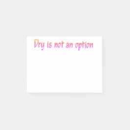 Notas Post-it® Seco No Es Un Texto De Opción