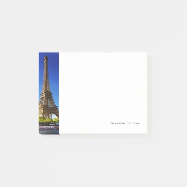 Notas Post-it® Seine En París Con La Torre Eiffel En Otoño (Anverso)