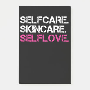 Notas Post-it® Selfcare Skincare Selflove Estheticist