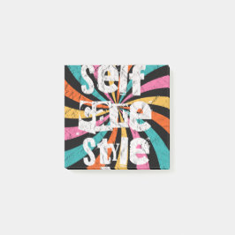 Notas Post-it® selfcare style, mental health matters