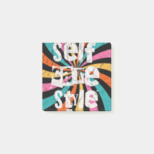 Notas Post-it® selfcare style, mental health matters