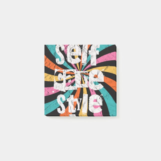 Notas Post-it® selfcare style, mental health matters (Anverso)