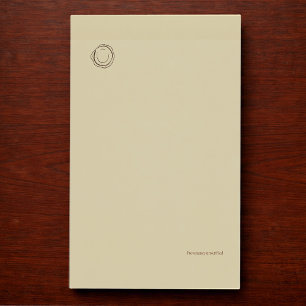 Notas Post-it® Sello de cera de Dark Academia – Biblioteca vintag
