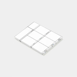 Notas Post-it® Semana a simple vista